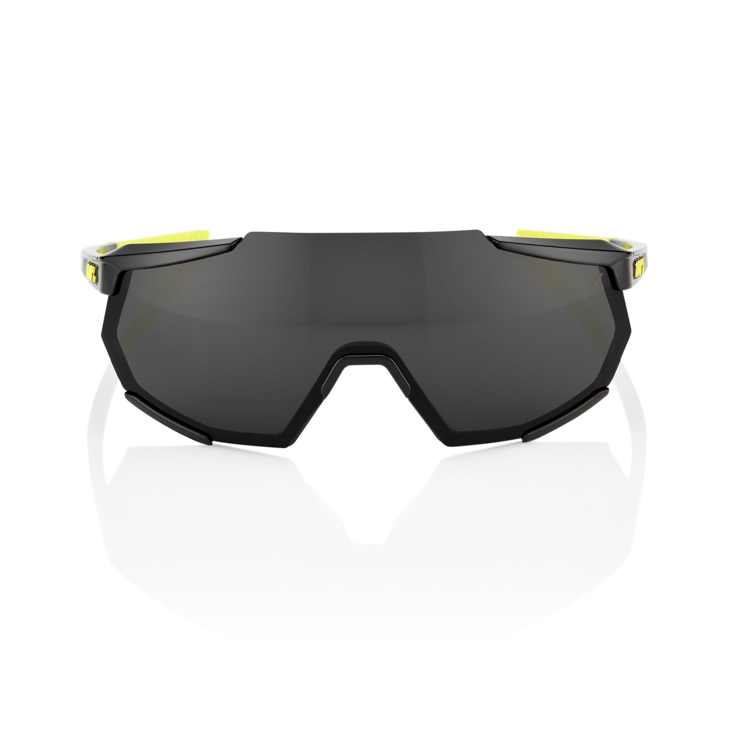RACETRAP - glasses 100% GLOSS BLACK - SMOKE LENS