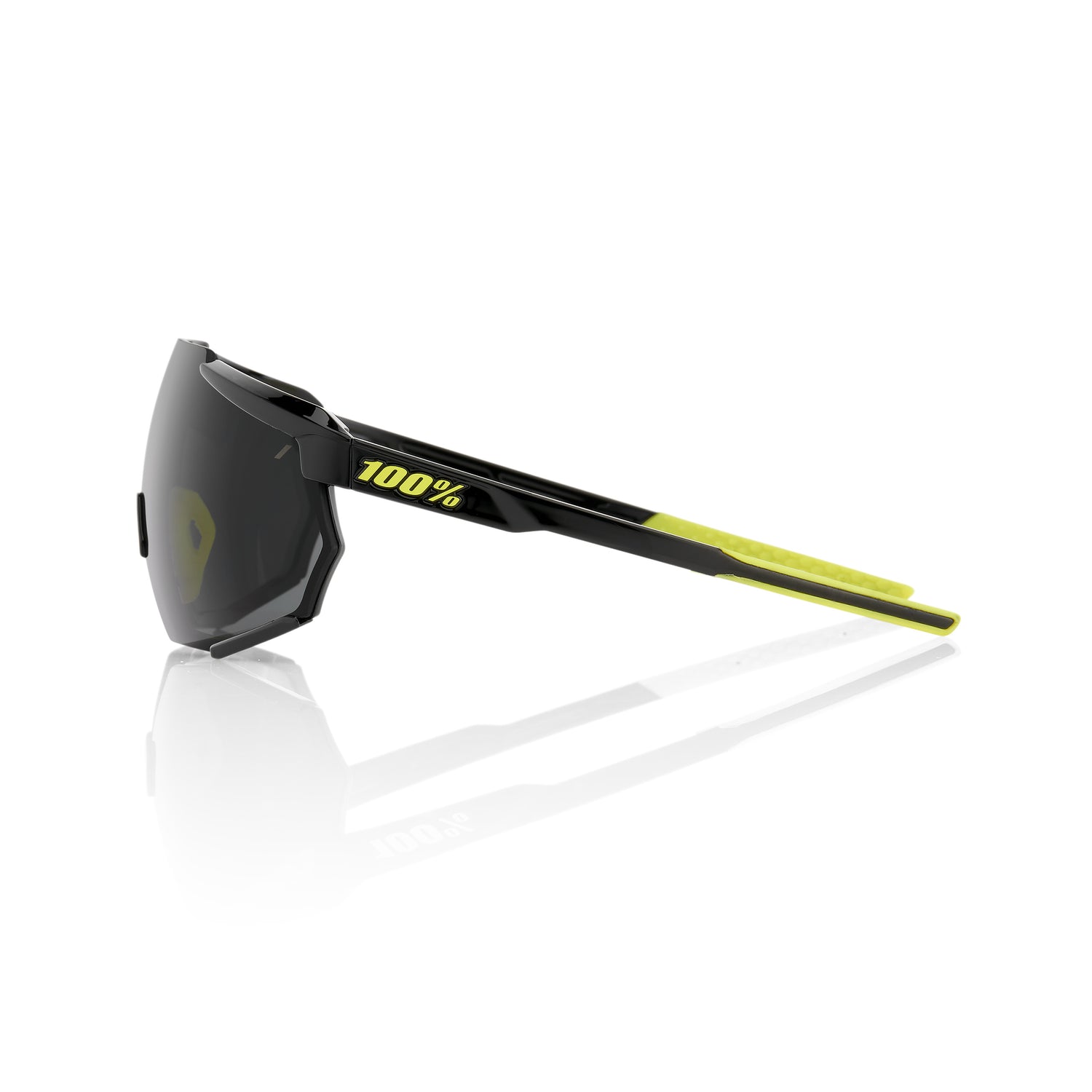 RACETRAP - glasses 100% GLOSS BLACK - SMOKE LENS